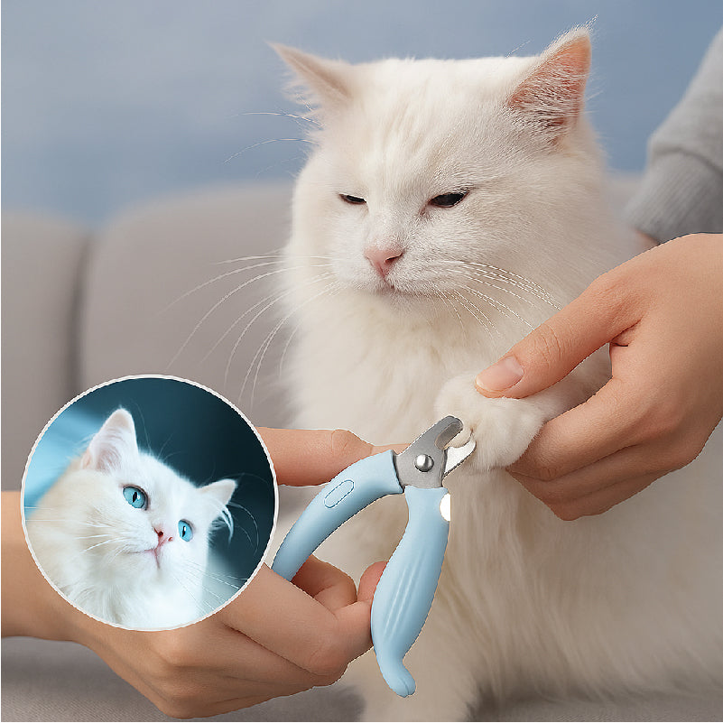 ElevatePaws™ GlowTrim LED Nail Clippers